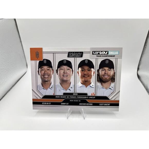 Panini Instant LIV Golf, Iron heads GC Card Dallas Team Championship 2024. - Picture 1 of 2